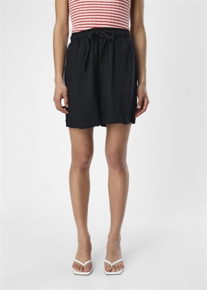 Sanne hw wide shorts Black Object 